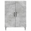 Sideboard Betongrå 66 x 34,5 x 89,5 cm Konstrueret træ