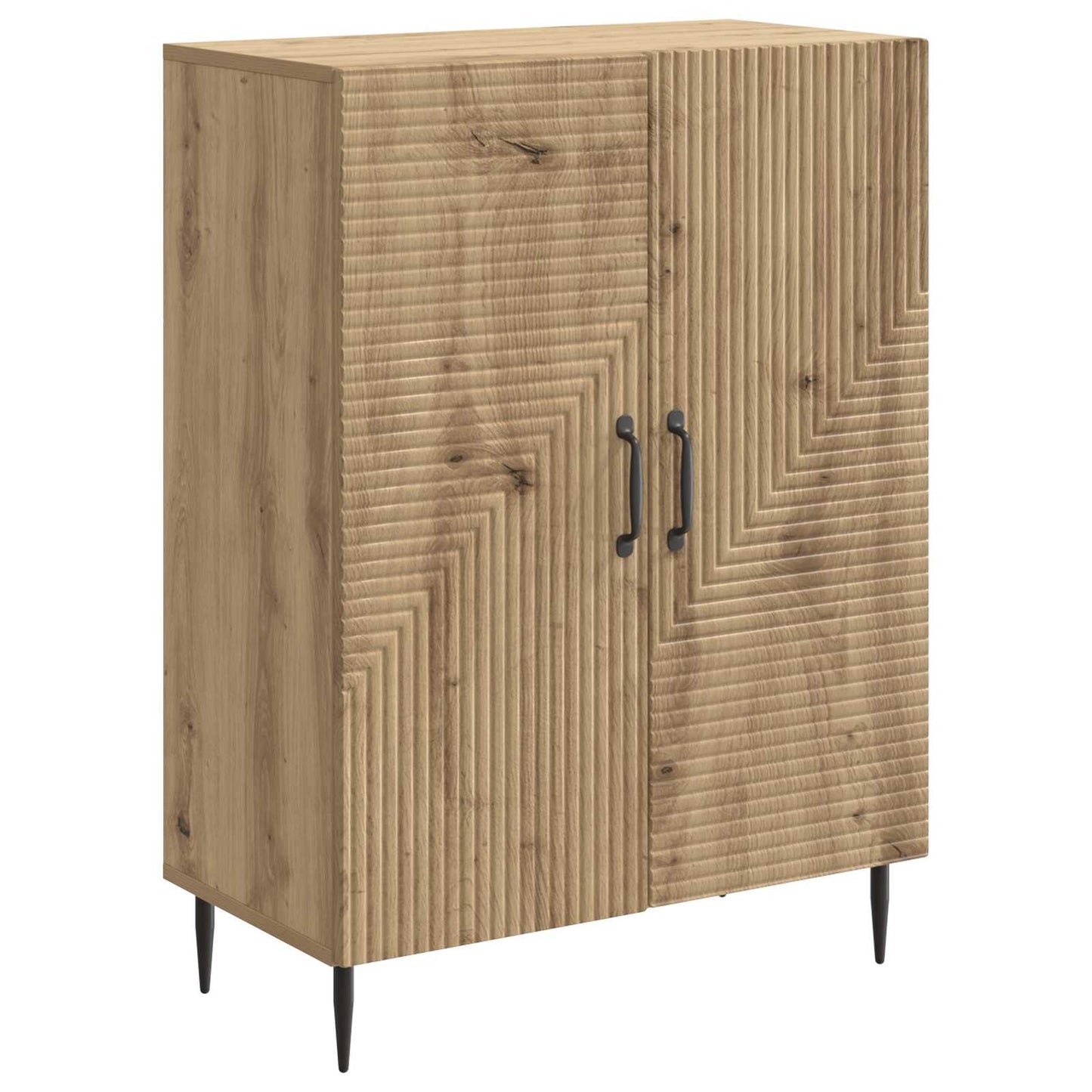 Sideboard Artisan-eg 66 x 34,5 x 89,5 cm Konstrueret træ