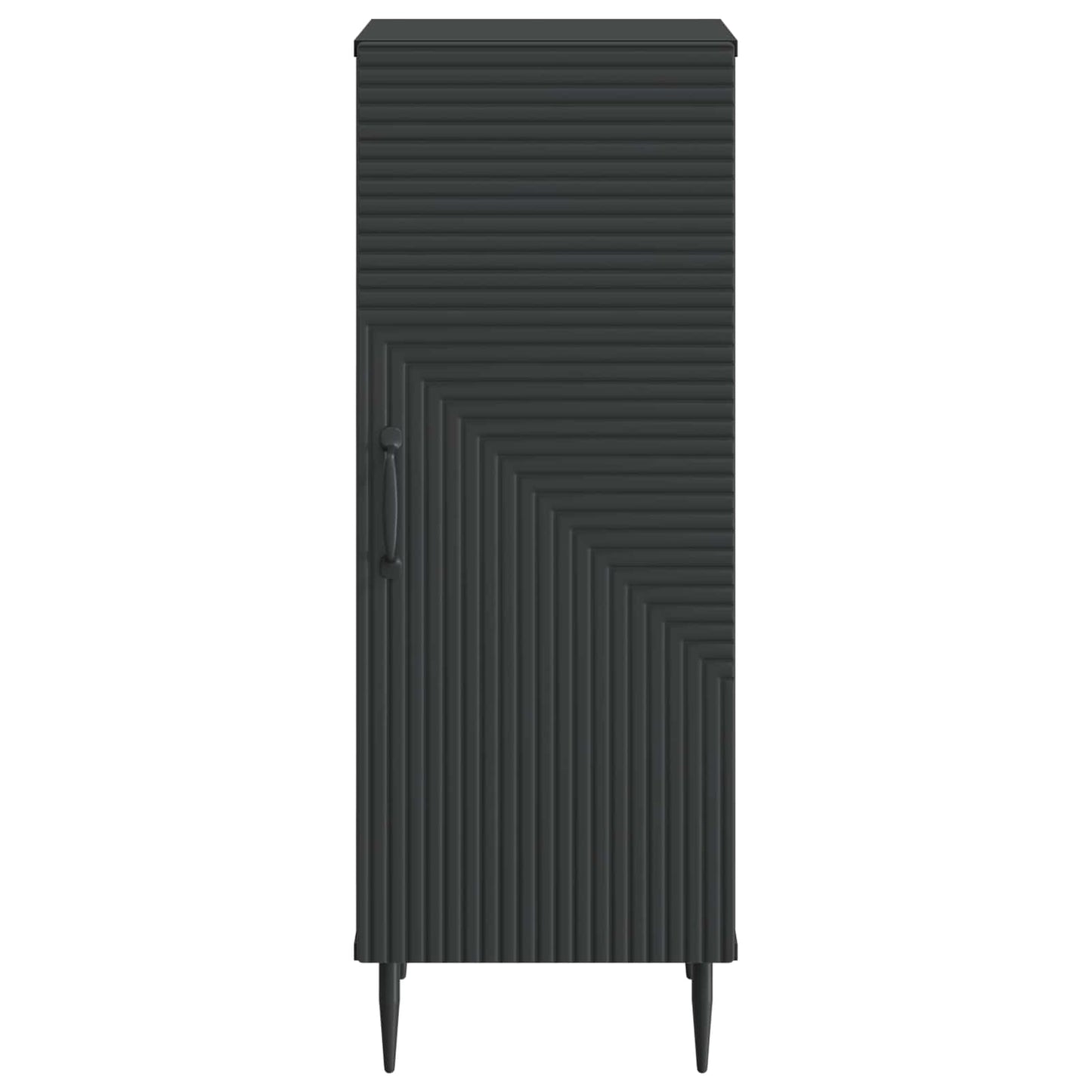 Sideboard Sort 33 x 34,5 x 89,5 cm Konstrueret træ
