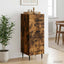 Sideboard Røget eg 33 x 34,5 x 89,5 cm Konstrueret træ