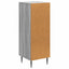Sideboard Grå sonoma-eg 33 x 34,5 x 89,5 cm Konstrueret træ