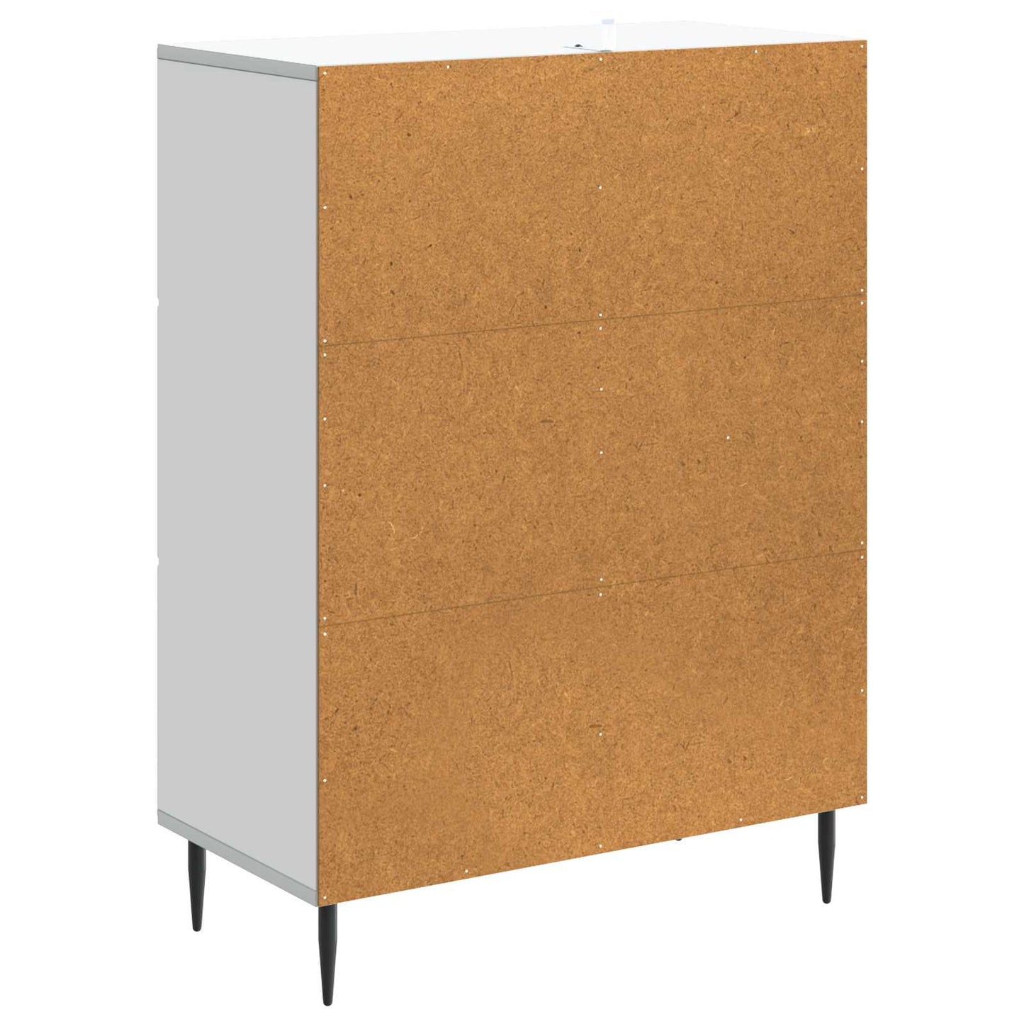 Sideboard Hvid 66 x 34,5 x 89,5 cm Konstrueret træ