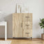 Sideboard Sonoma-eg 66 x 34,5 x 89,5 cm Konstrueret træ