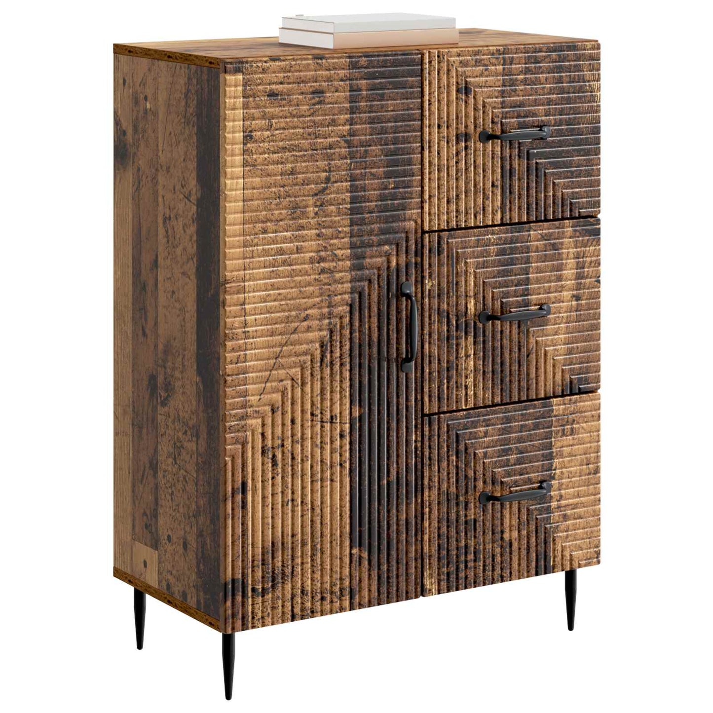 Sideboard Gammelt træ 66 x 34,5 x 89,5 cm Konstrueret træ