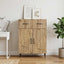 Sideboard Artisan-eg 66 x 34,5 x 89,5 cm Konstrueret træ