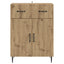 Sideboard Artisan-eg 66 x 34,5 x 89,5 cm Konstrueret træ