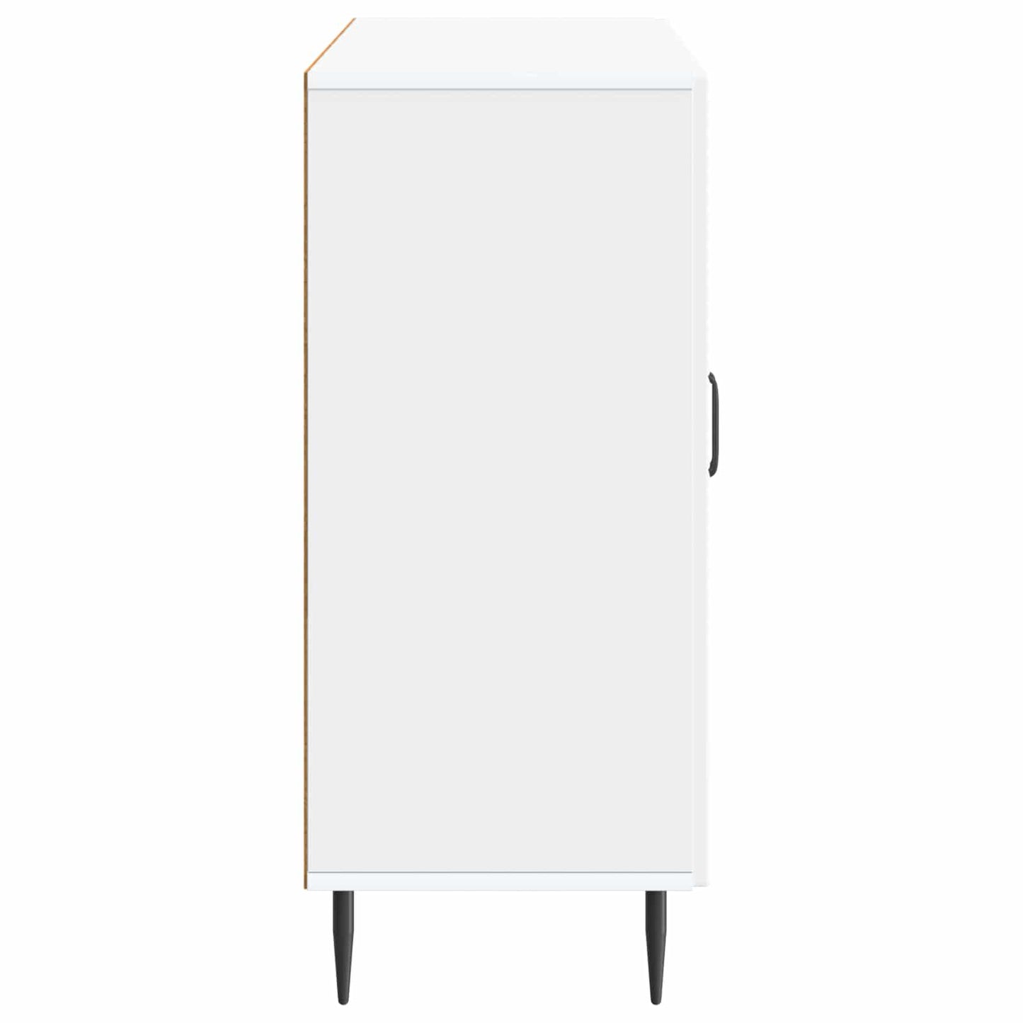 Sideboard Hvid 89 x 34,5 x 80 cm Konstrueret træ