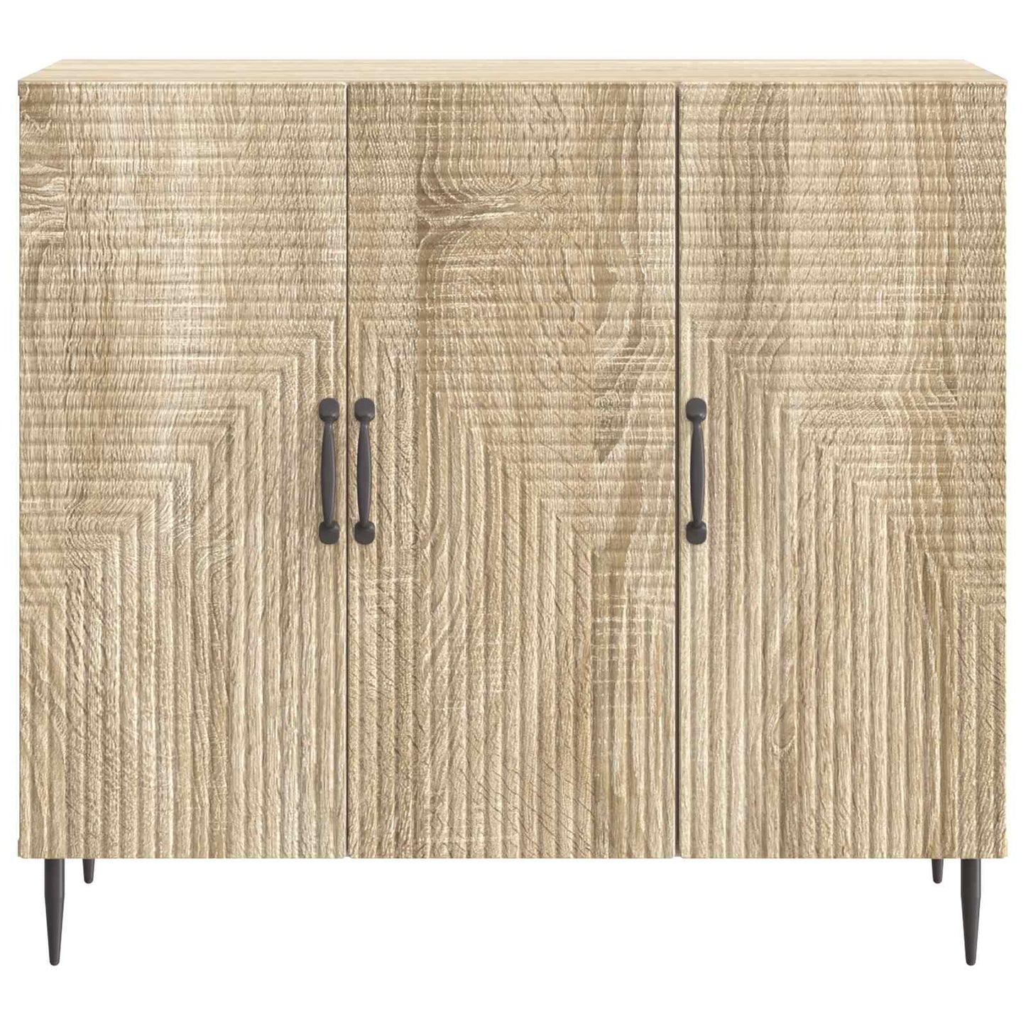 Sideboard Sonoma-eg 89 x 34,5 x 80 cm Konstrueret træ