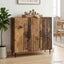 Sideboard Gammelt træ 89 x 34,5 x 80 cm Konstrueret træ
