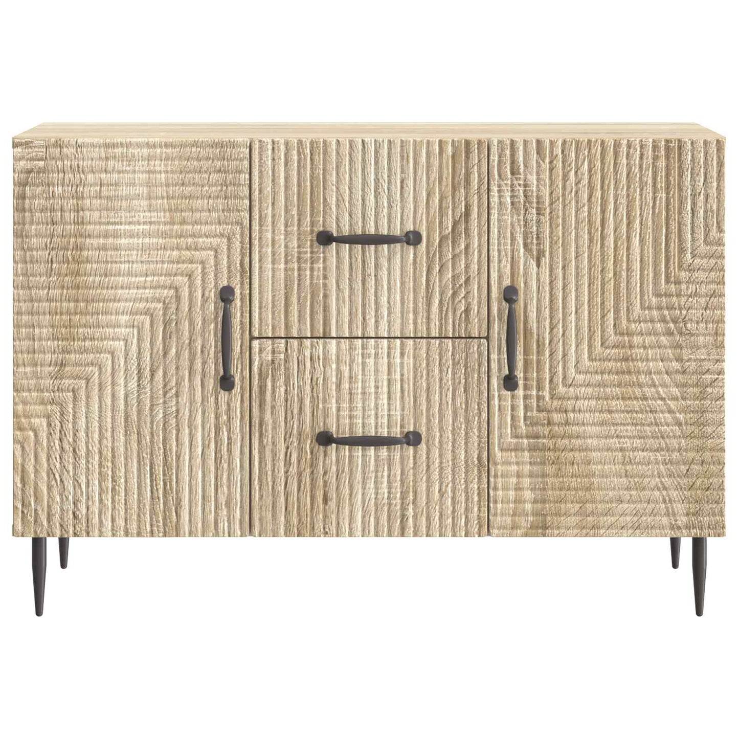 Sideboard Sonoma-eg 89 x 34,5 x 60 cm Konstrueret træ