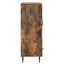 Sideboard med skuffe Røget eg 66 x 34,5 x 95 cm Konstrueret træ
