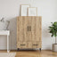 Sideboard Artisan-eg 66 x 34,5 x 95 cm Konstrueret træ