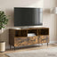 TV-skab med skuffe Røget eg 102 x 34,5 x 50 cm Konstrueret træ