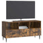 TV-skab med skuffe Røget eg 102 x 34,5 x 50 cm Konstrueret træ