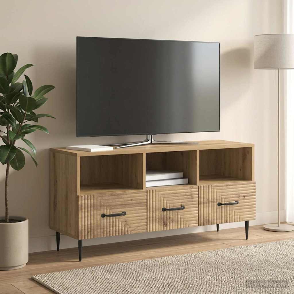 TV-skab Artisan-eg 102 x 34,5 x 50 cm Konstrueret træ