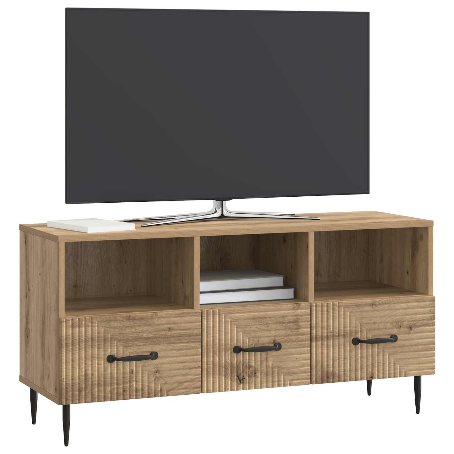 TV-skab Artisan-eg 102 x 34,5 x 50 cm Konstrueret træ
