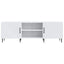 TV-skab Hvid 150 x 31 x 50 cm Konstrueret træ