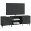 TV-skab Sort 150 x 31 x 50 cm Konstrueret træ