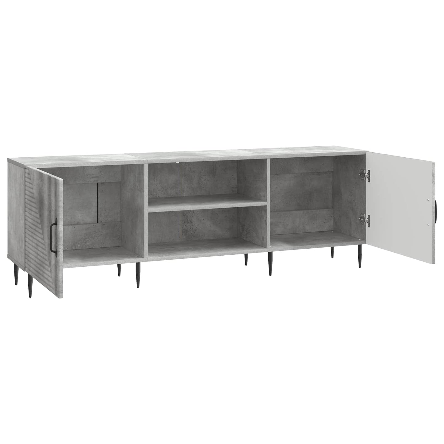 TV-skab Betongrå 150 x 31 x 50 cm Konstrueret træ