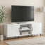 TV-skab Hvid højglans 150 x 31 x 50 cm Konstrueret træ