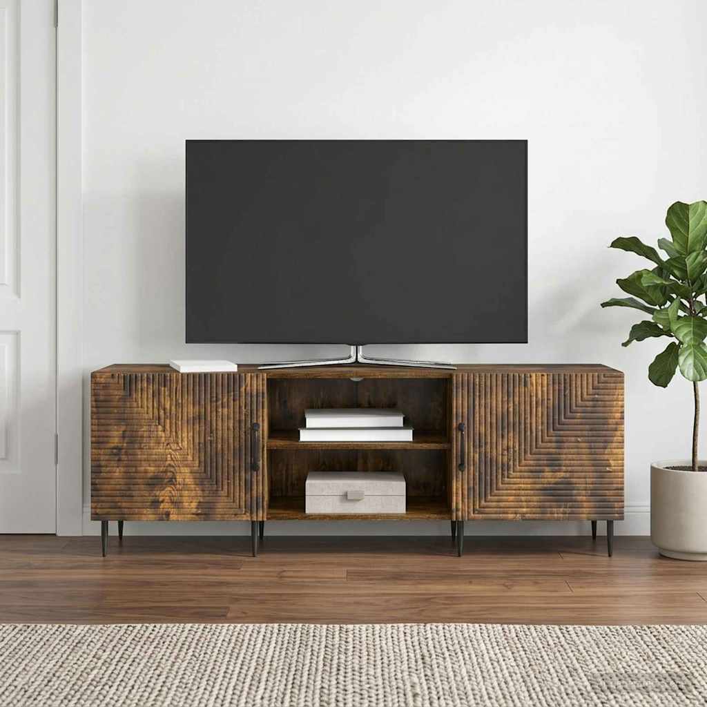 TV-skab Røget eg 150 x 31 x 50 cm Konstrueret træ