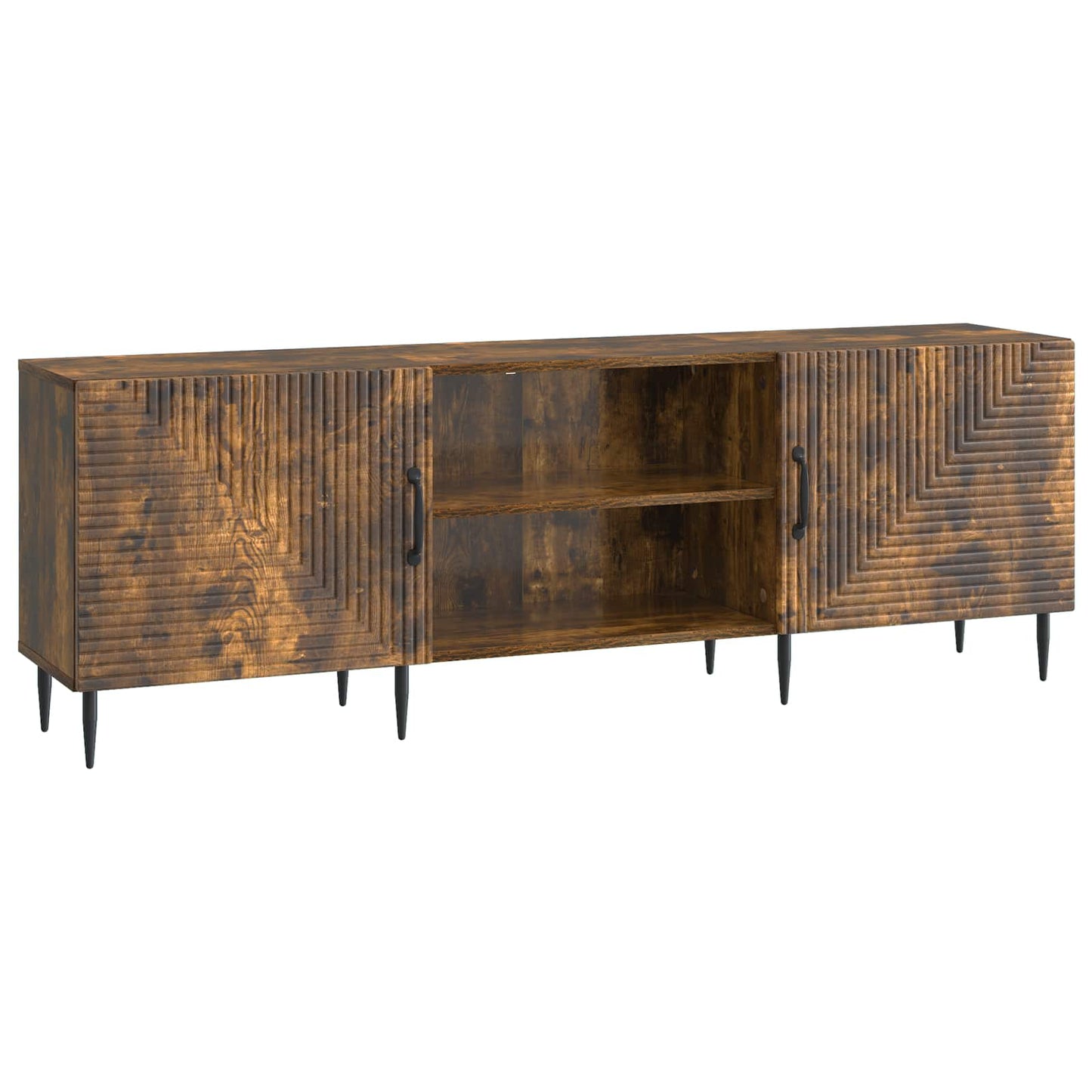 TV-skab Røget eg 150 x 31 x 50 cm Konstrueret træ