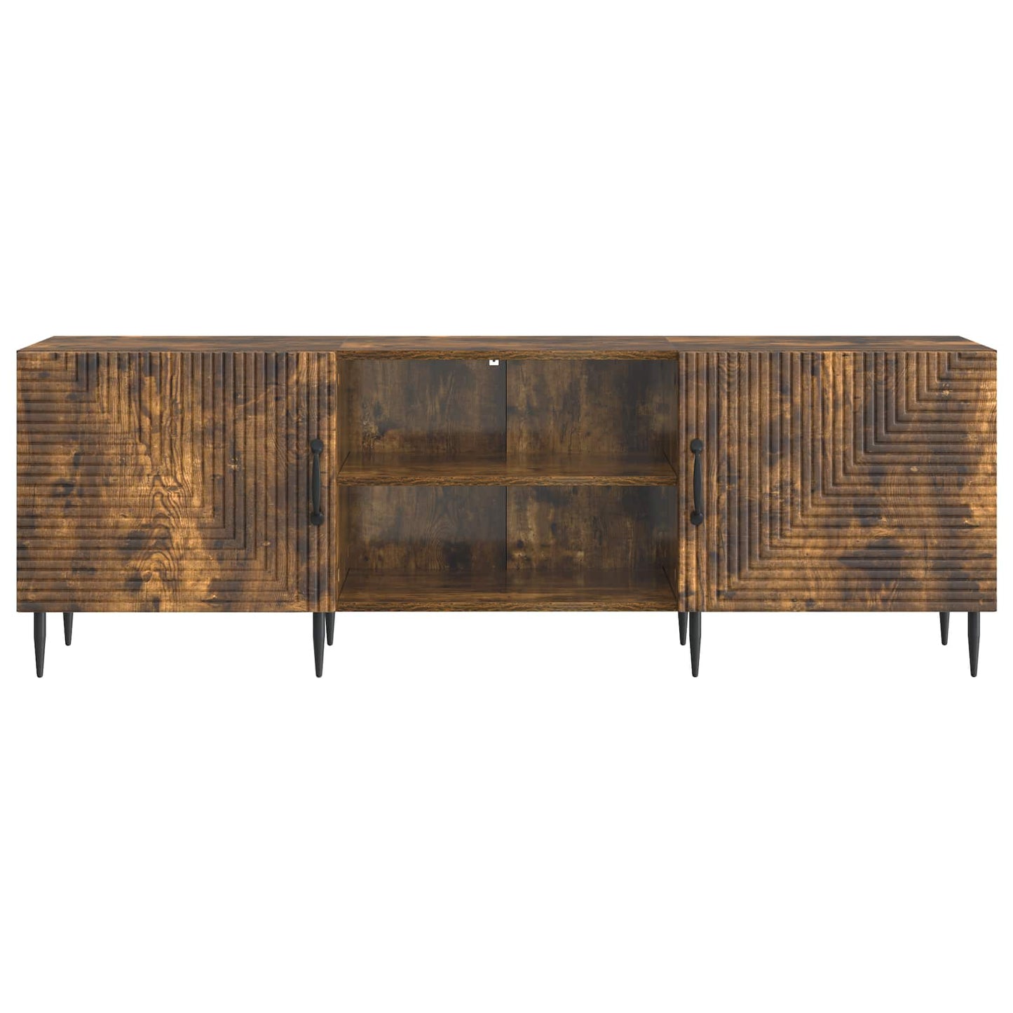 TV-skab Røget eg 150 x 31 x 50 cm Konstrueret træ
