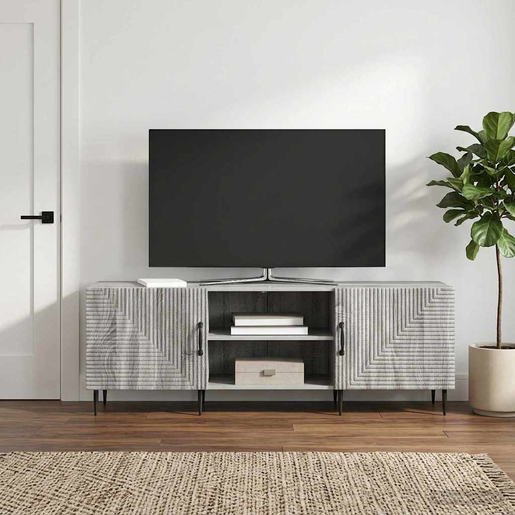 TV-skab Grå sonoma-eg 150 x 31 x 50 cm Konstrueret træ