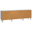 TV-skab Grå sonoma-eg 150 x 31 x 50 cm Konstrueret træ
