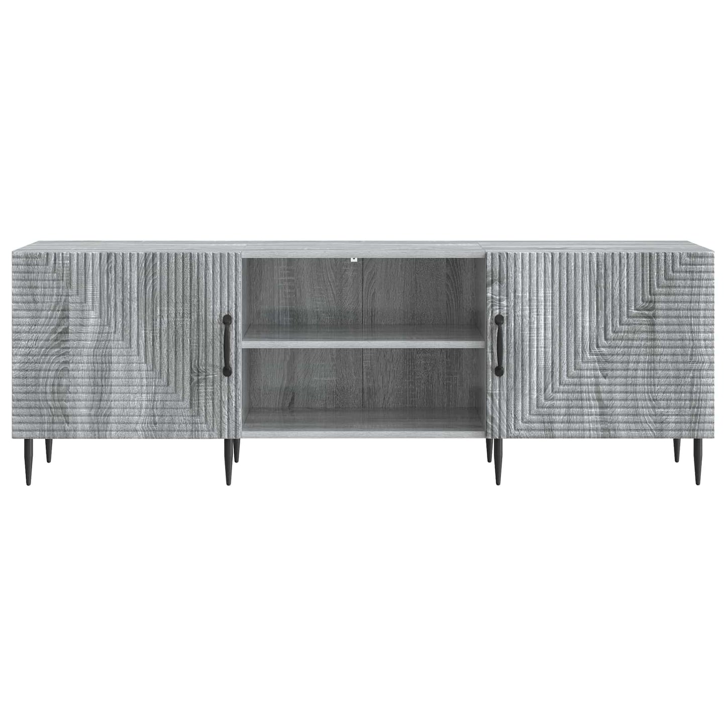 TV-skab Grå sonoma-eg 150 x 31 x 50 cm Konstrueret træ