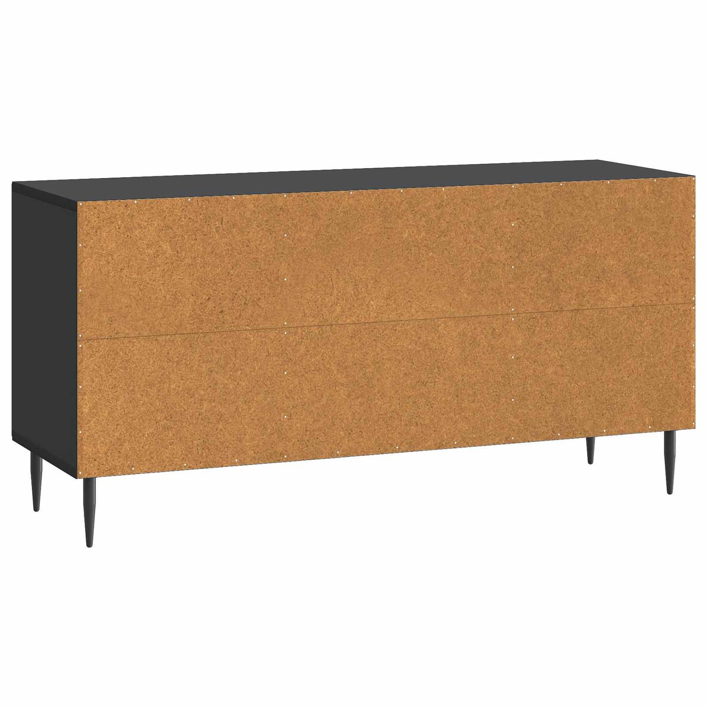 TV-skab Sort 102 x 34,5 x 50 cm Konstrueret træ