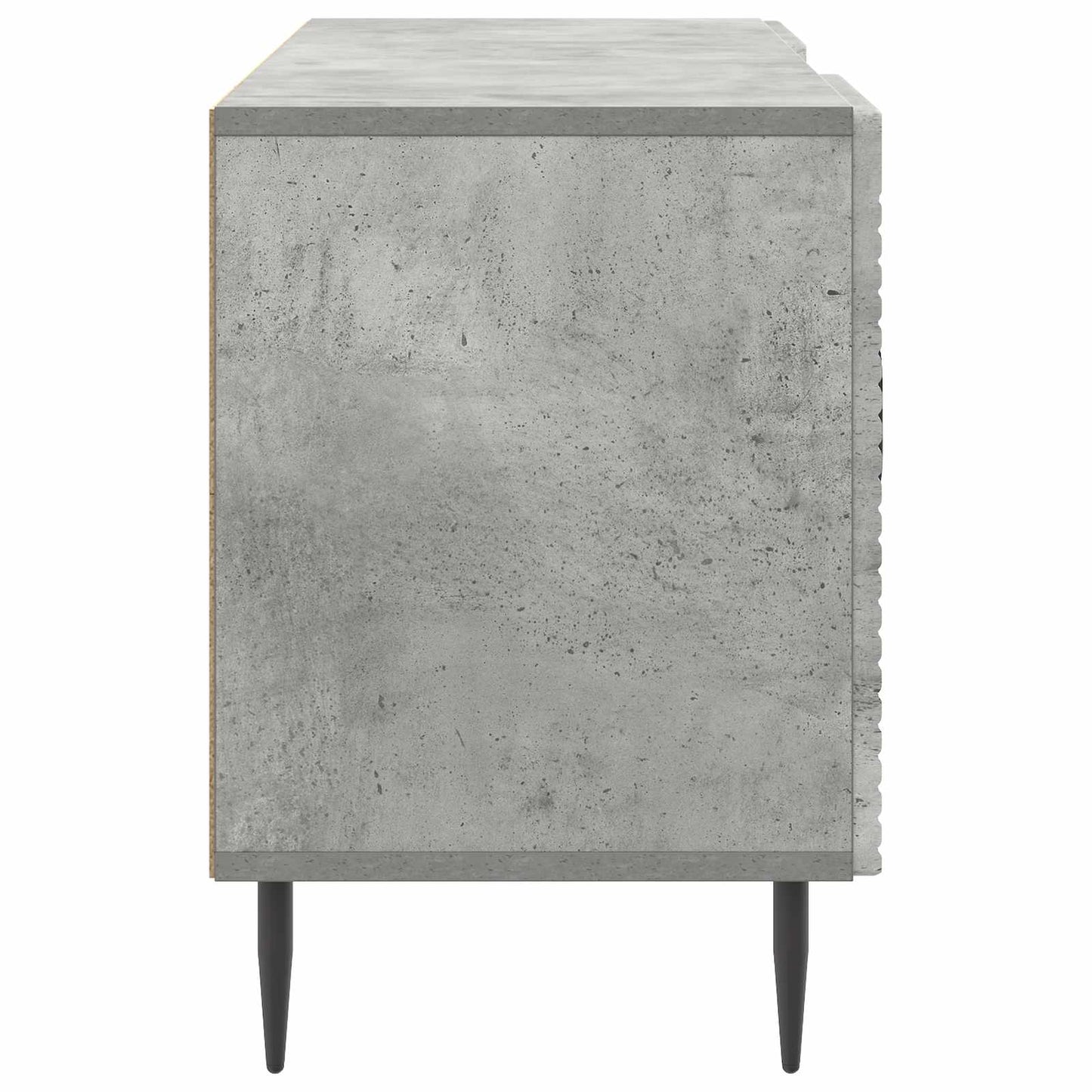 TV-skab Betongrå 102 x 34,5 x 50 cm Konstrueret træ