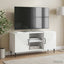 TV-skab Hvid højglans 102 x 34,5 x 50 cm Konstrueret træ