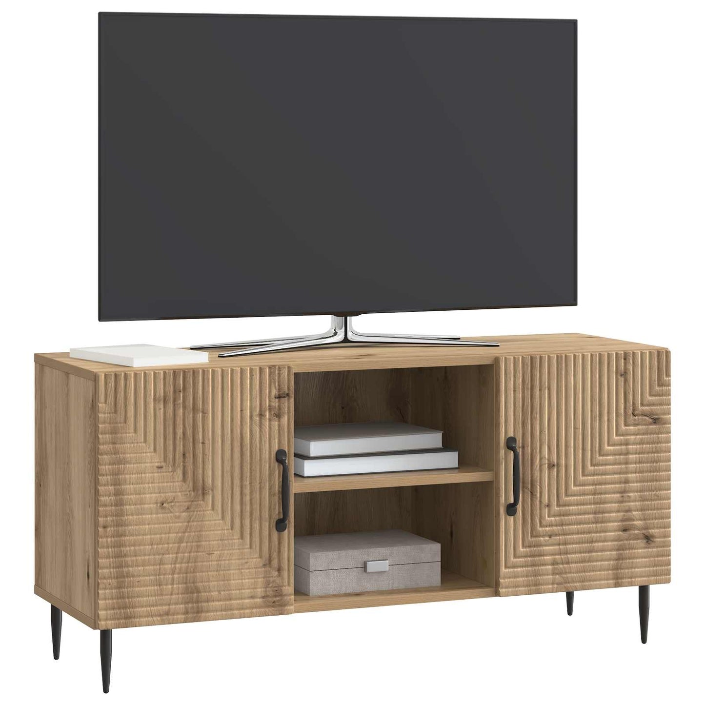 TV-skab Artisan-eg 102 x 34,5 x 50 cm Konstrueret træ