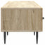 TV-skab med skuffe Sonoma-eg 147 x 34,5 x 30 cm Konstrueret træ
