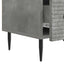 TV-skab med skuffe Betongrå 147 x 34,5 x 30 cm Konstrueret træ