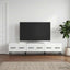 TV-skab Hvid højglans 147 x 34,5 x 30 cm Konstrueret træ