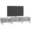 TV-skab Grå sonoma-eg 147 x 34,5 x 30 cm Konstrueret træ