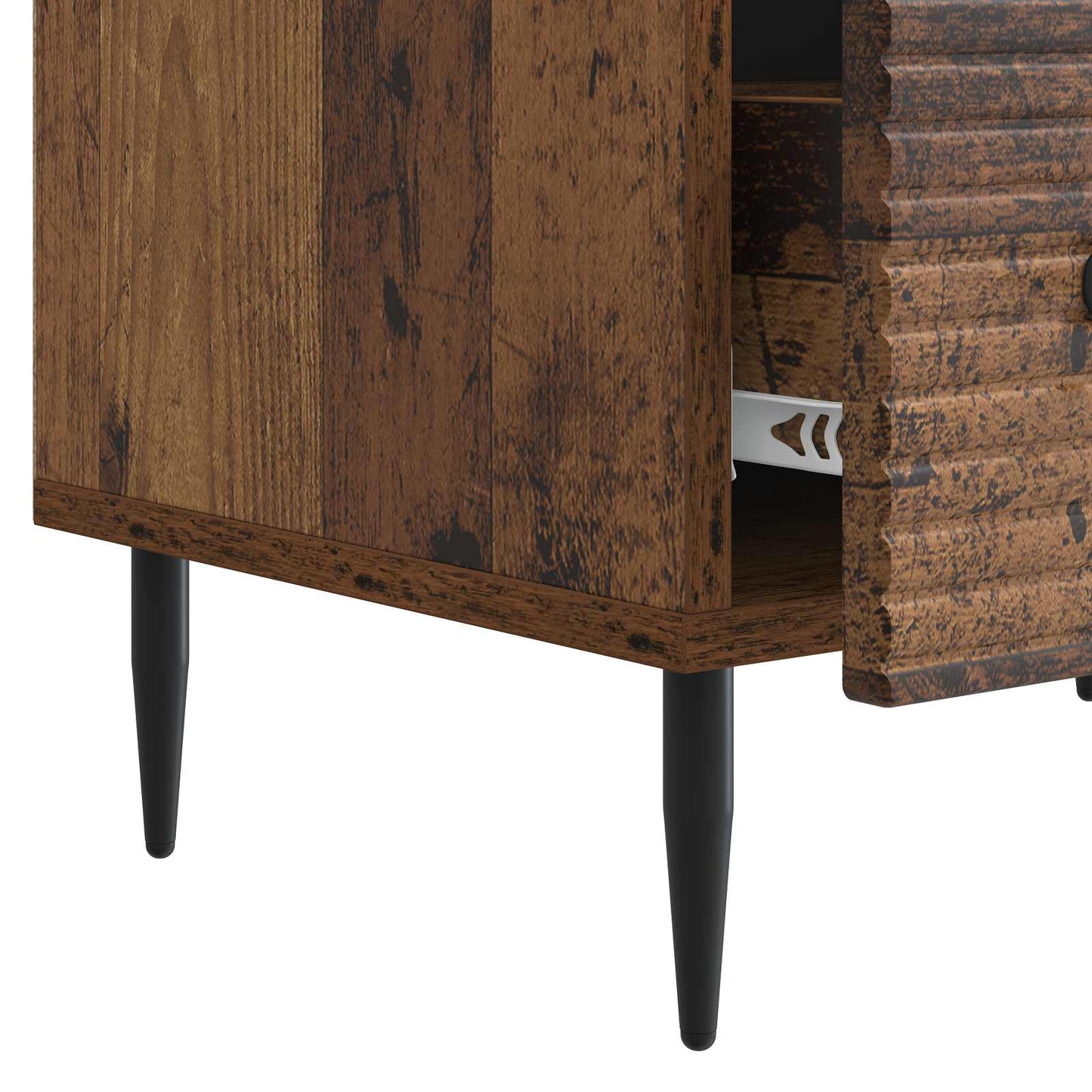TV-skab Gammelt træ 147 x 34,5 x 30 cm Konstrueret træ