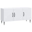 TV-skab Hvid 99 x 34,5 x 50 cm Konstrueret træ