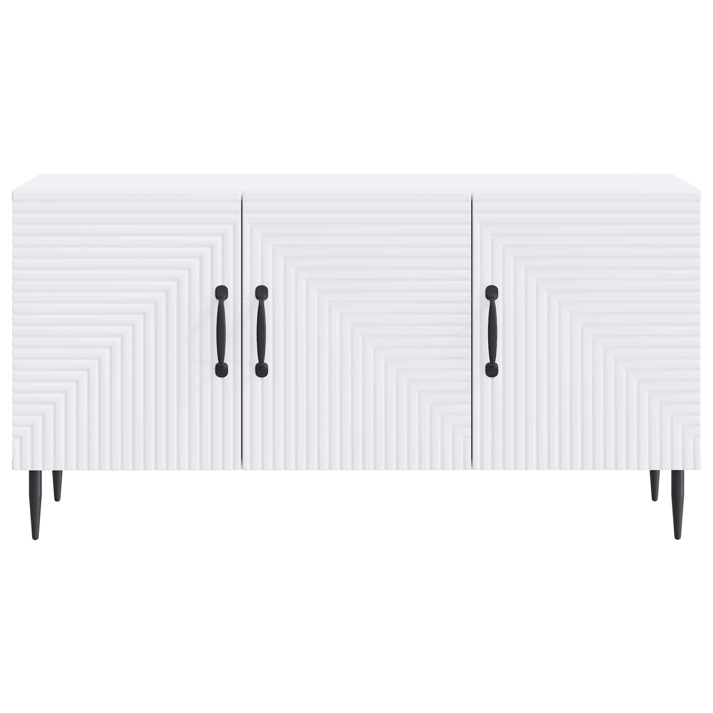 TV-skab Hvid 99 x 34,5 x 50 cm Konstrueret træ