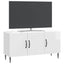 TV-skab Hvid højglans 99 x 34,5 x 50 cm Konstrueret træ