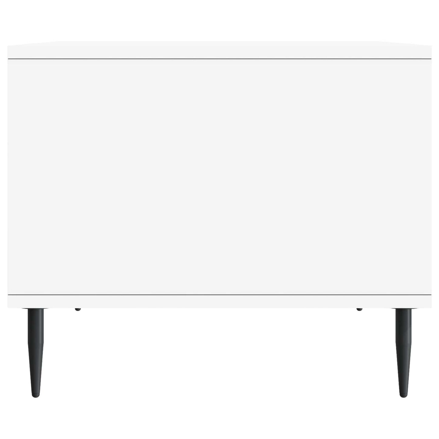 Sofabord Hvid 90 x 50 x 40 cm Konstrueret træ