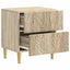 Sengebord Sonoma-eg 43 x 34,5 x 48 cm Konstrueret træ