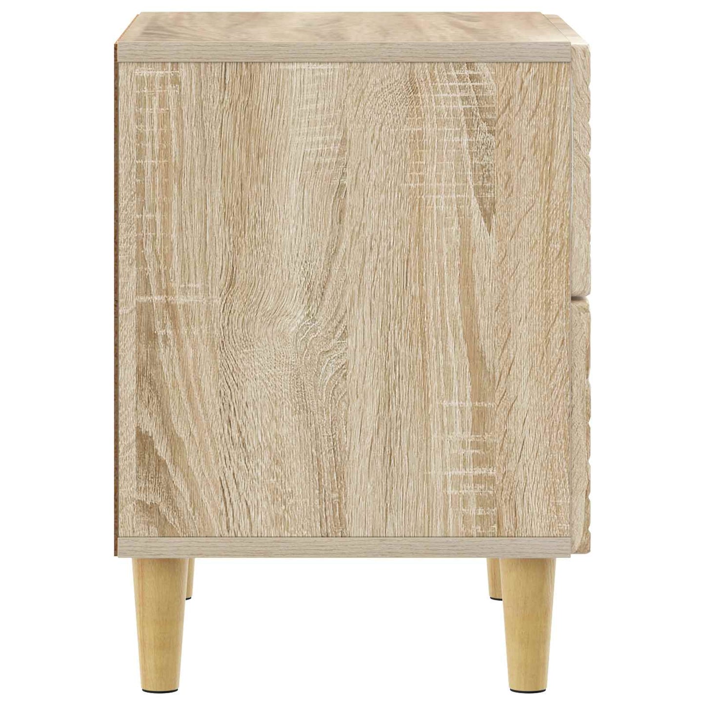 Sengebord Sonoma-eg 43 x 34,5 x 48 cm Konstrueret træ