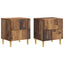 Sengebord 2 pcs Gammelt træ 43 x 34,5 x 48 cm Konstrueret træ