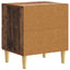 Sengebord 2 pcs Gammelt træ 43 x 34,5 x 48 cm Konstrueret træ