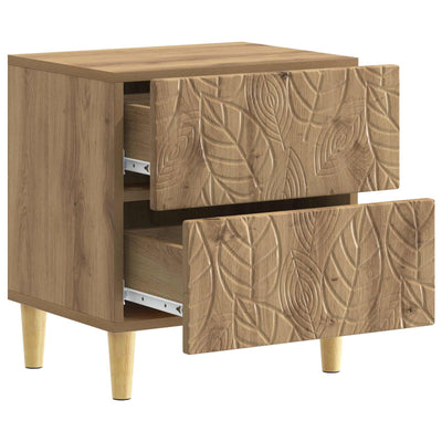 Sengebord Artisan-eg 43 x 34,5 x 48 cm Konstrueret træ