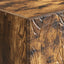Sengebord Røget eg 62 x 34,5 x 48 cm Konstrueret træ