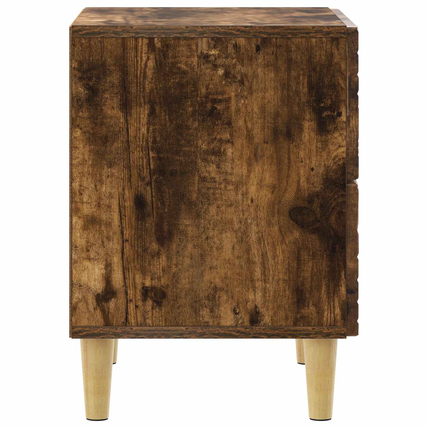 Sengebord Røget eg 62 x 34,5 x 48 cm Konstrueret træ